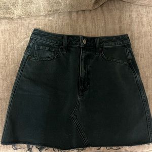 Abercrombie & Fitch Denim Mini Skirt (waist 26)